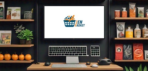 ZenBasket eCommerce platform dashboard showcasing easy store builder features